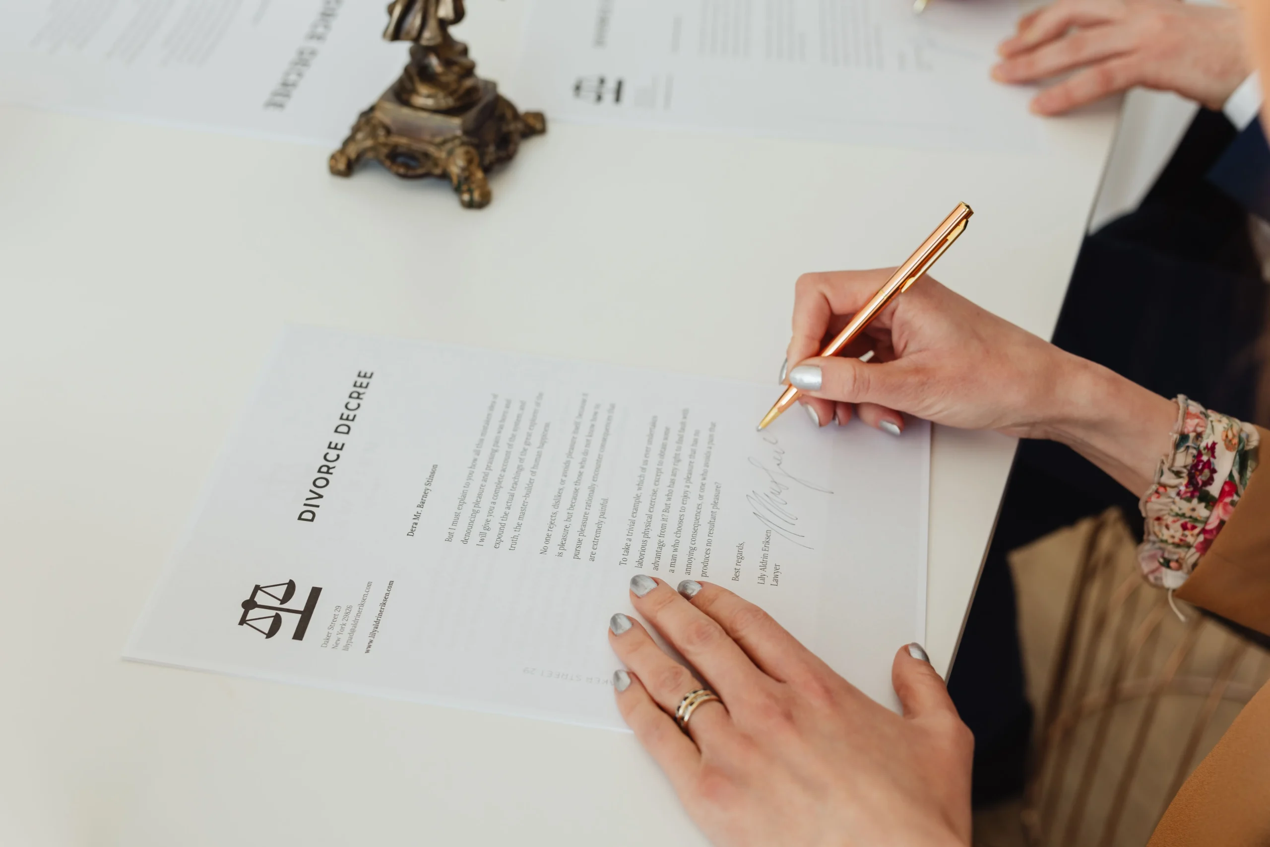 family lawyer website design