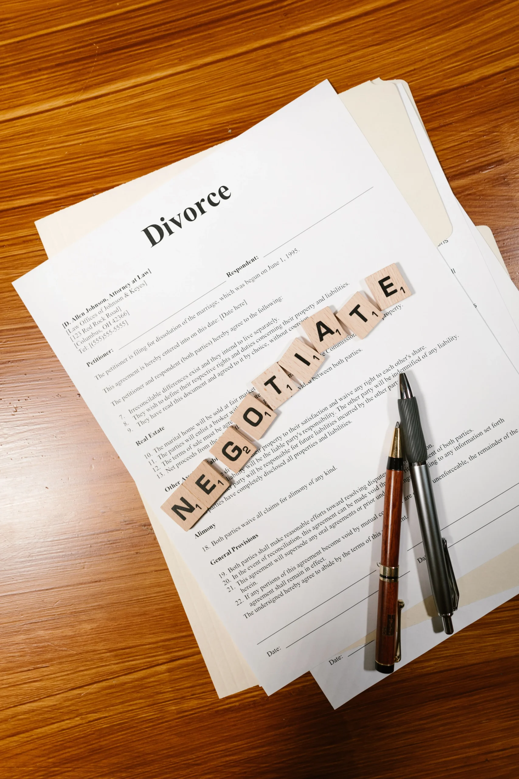 family lawyer website design