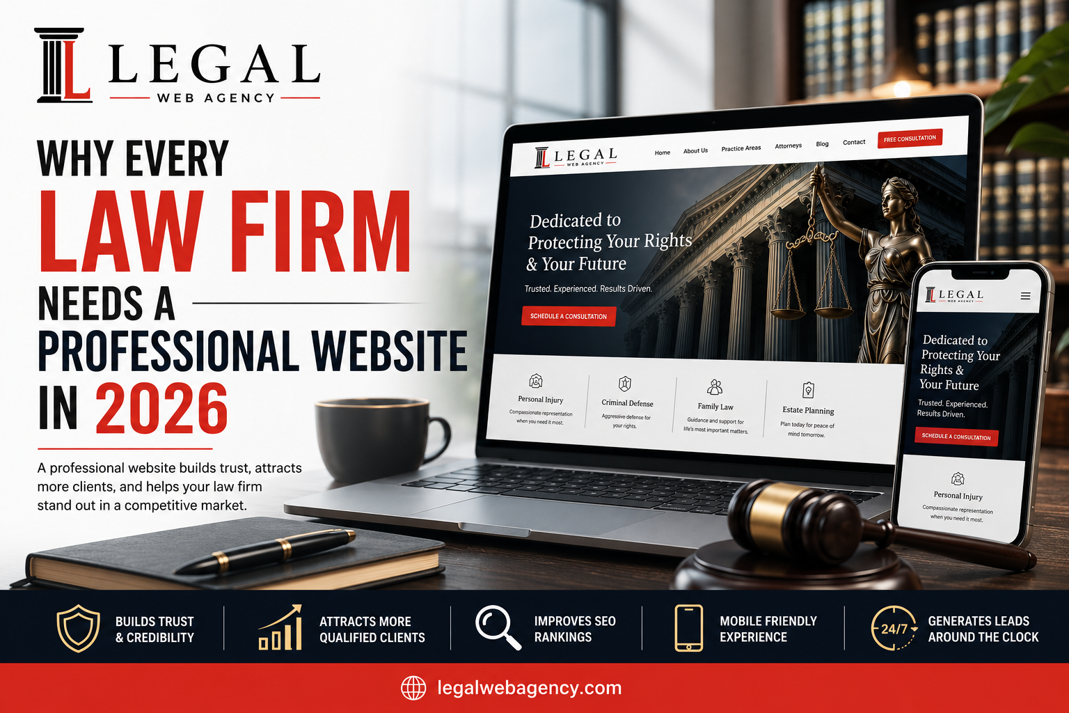 Why Every Law Firm Needs a Professional Website in 2026