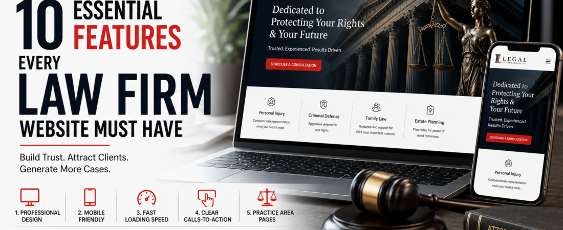 10 Essential Features Every Law Firm Website Must Have