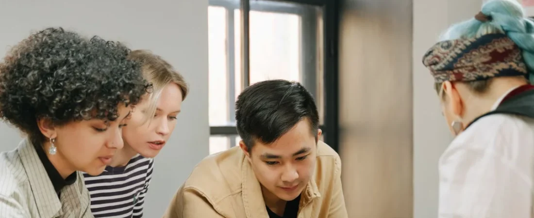A workplace meeting, the setting behind most employment law disputes